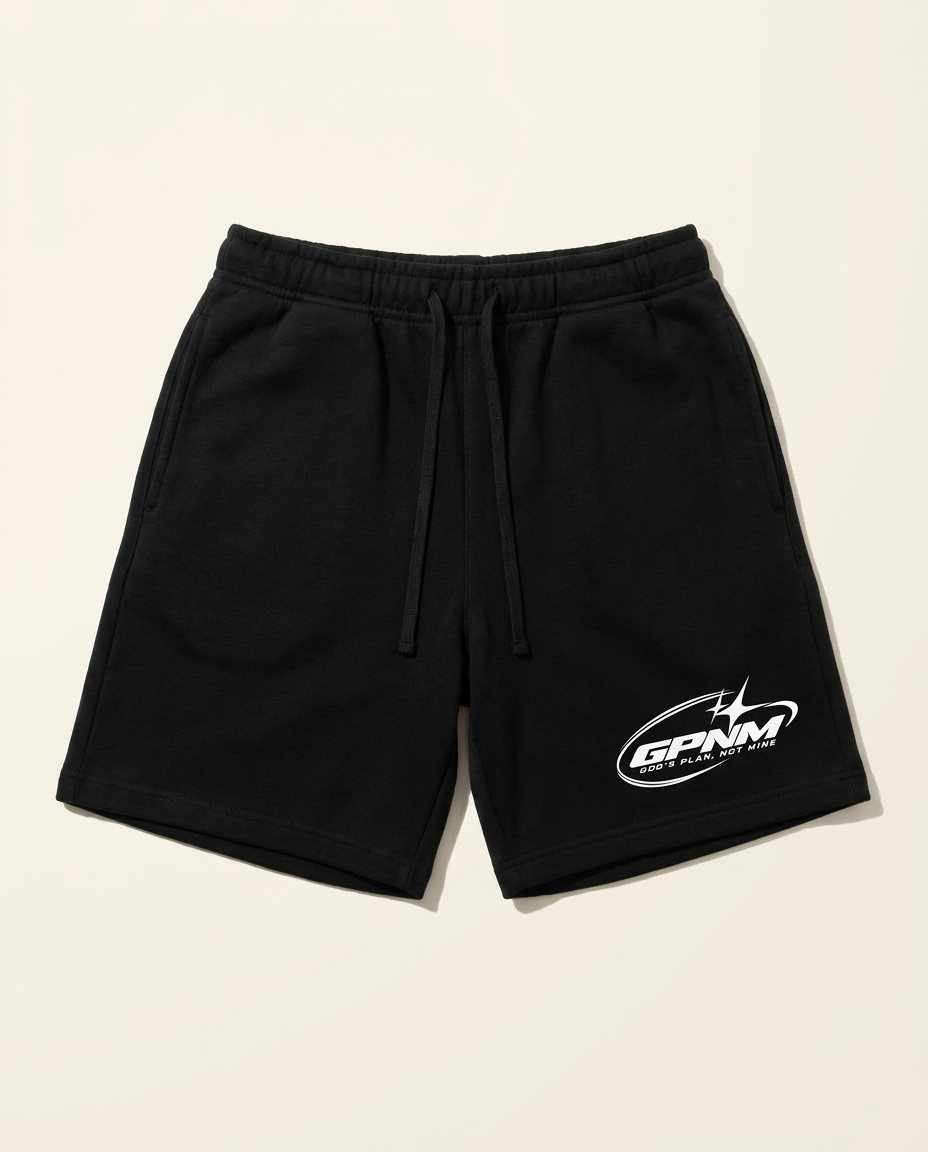 Black GPNM everyday shorts